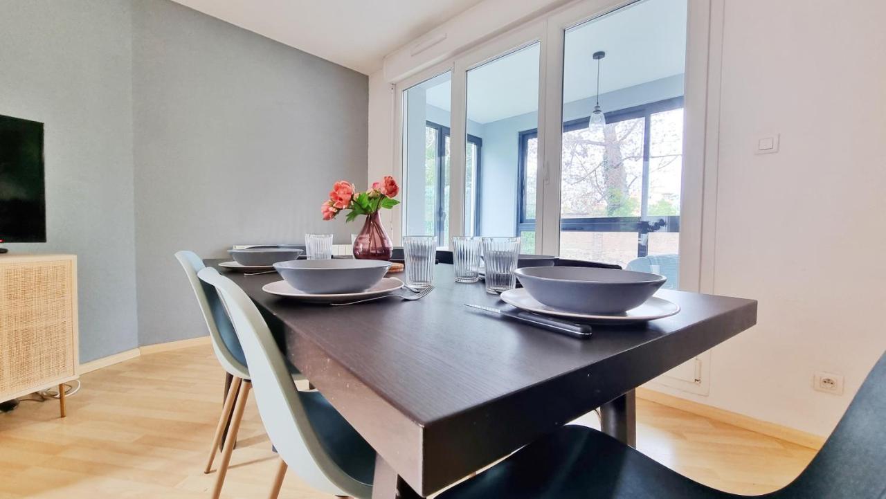Chez Margot & Fawaz - Parking - 3 Chambres - Jardin - Relax Bnb Colmar Luaran gambar