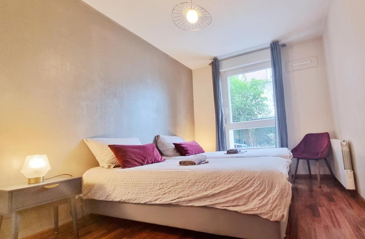 Chez Margot & Fawaz - Parking - 3 Chambres - Jardin - Relax Bnb Colmar Luaran gambar