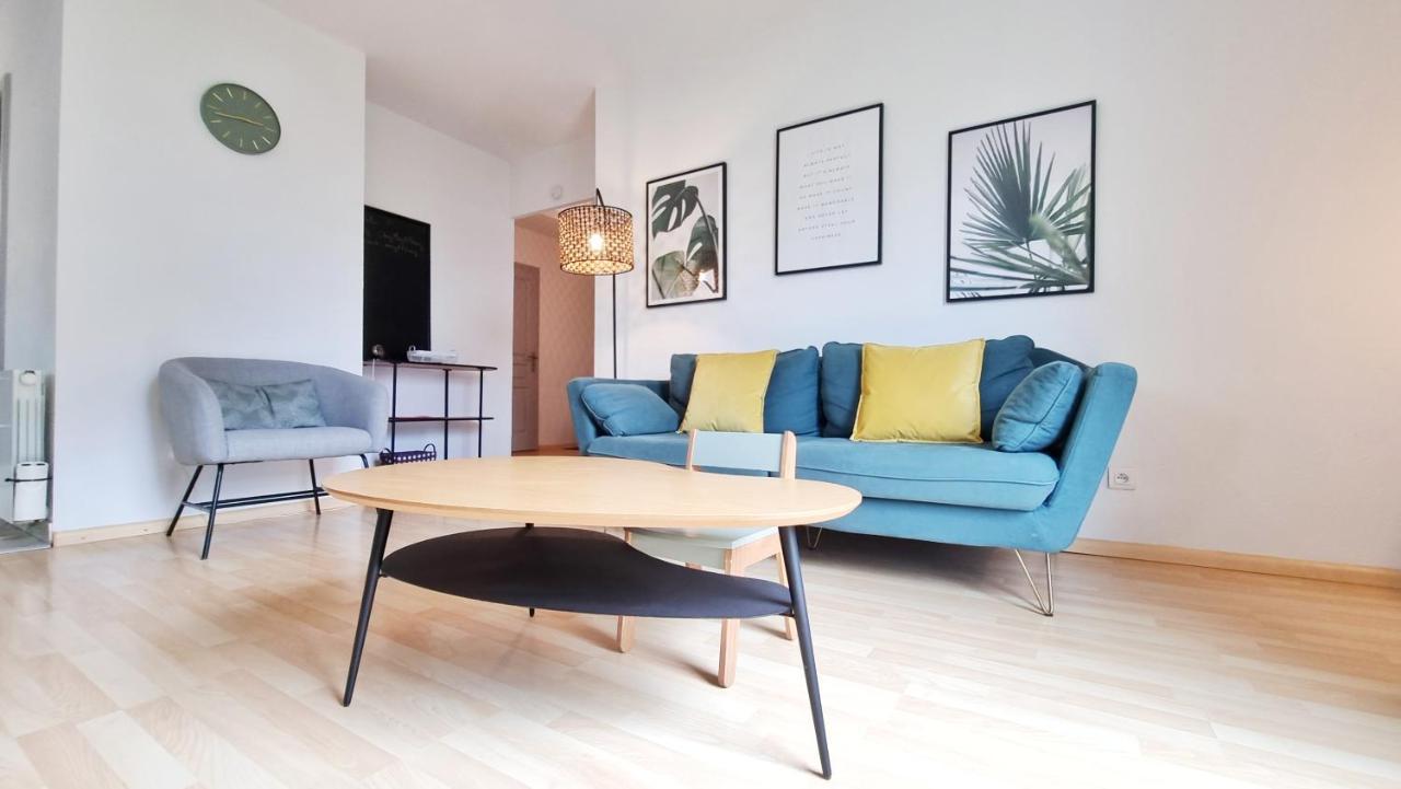 Chez Margot & Fawaz - Parking - 3 Chambres - Jardin - Relax Bnb Colmar Luaran gambar