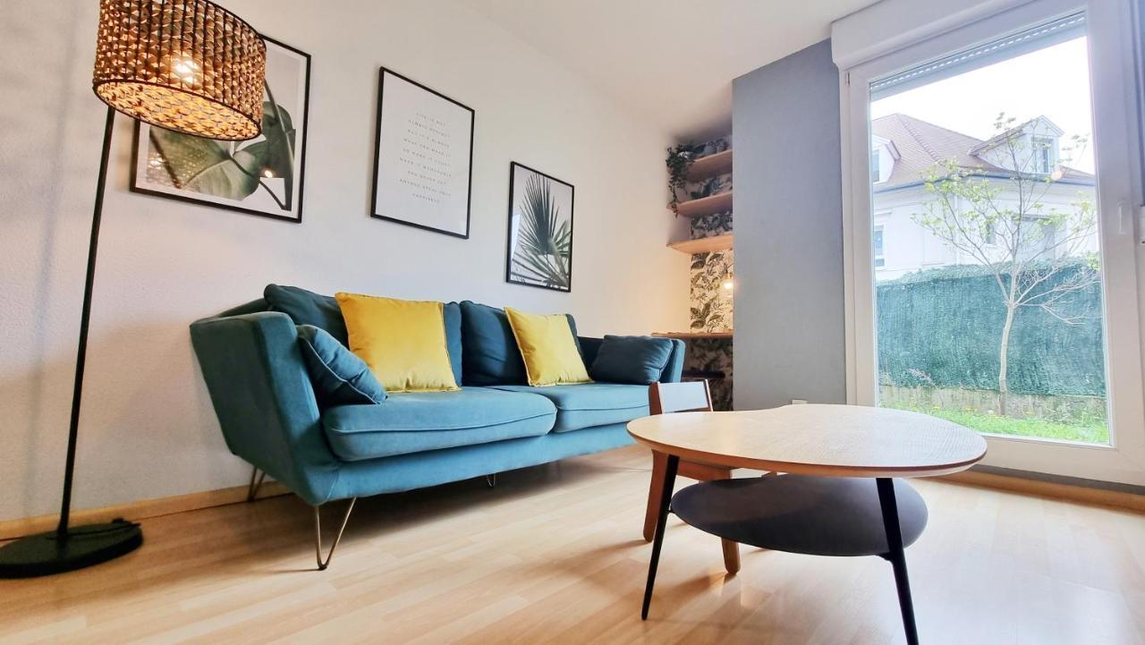 Chez Margot & Fawaz - Parking - 3 Chambres - Jardin - Relax Bnb Colmar Luaran gambar
